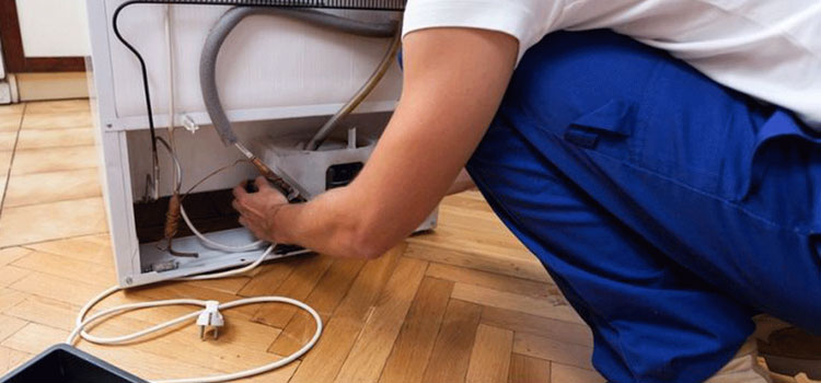Maytag integrated fridge installation in Yonkers, New York